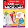 Shell Education Shell Education 180 Days of Language Book, Grade 1 51166